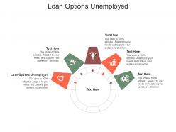 Loan options unemployed ppt powerpoint presentation gallery good cpb