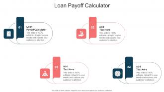 Loan Payoff Calculator In Powerpoint And Google Slides Cpb