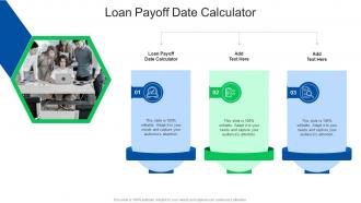 Loan Payoff Date Calculator In Powerpoint And Google Slides Cpb