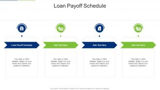 Loan Payoff Schedule In Powerpoint And Google Slides Cpb