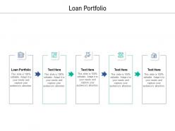 Loan portfolio ppt powerpoint presentation professional diagrams cpb