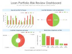 Loan Portfolio Risk Review Dashboard