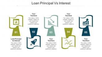 Loan Principal Vs Interest Ppt Powerpoint Presentation Portfolio Icon Cpb