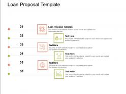 Loan proposal template ppt powerpoint presentation infographics microsoft cpb