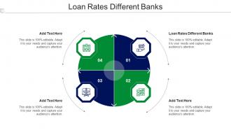 Loan Rates Different Banks Ppt Powerpoint Presentation Portfolio Example Cpb