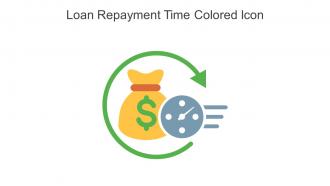 Loan Repayment Time Colored Icon In Powerpoint Pptx Png And Editable Eps Format