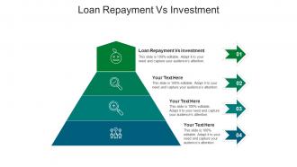 Loan repayment vs investment ppt powerpoint presentation infographic template slide cpb