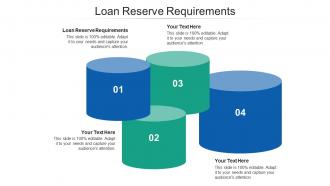 Loan reserve requirements ppt powerpoint presentation summary design inspiration cpb