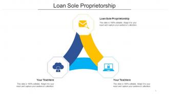 Loan sole proprietorship ppt powerpoint presentation pictures background image cpb