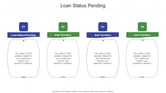 Loan Status Pending In Powerpoint And Google Slides Cpb