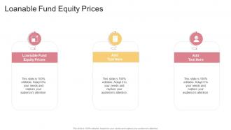 Loanable Fund Equity Prices In Powerpoint And Google Slides Cpb