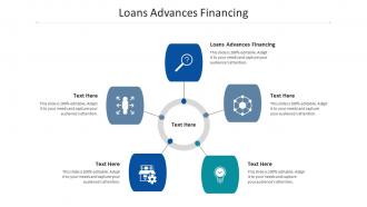 Loans advances financing ppt powerpoint presentation layout cpb