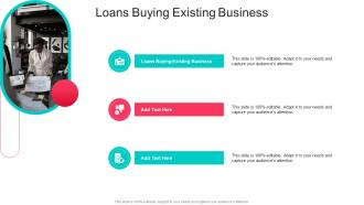 Loans Buying Existing Business In Powerpoint And Google Slides Cpb
