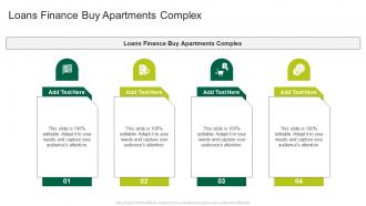 Loans Finance Buy Apartments Complex In Powerpoint And Google Slides Cpb