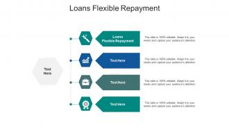 Loans flexible repayment ppt powerpoint presentation infographics examples cpb