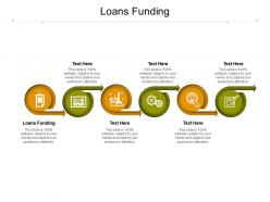Loans funding ppt powerpoint presentation infographics gallery cpb