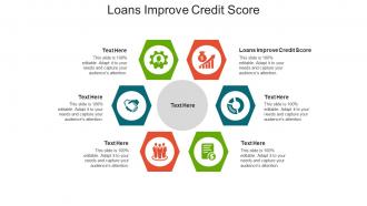 Loans improve credit score ppt powerpoint presentation show sample cpb
