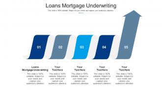 Loans mortgage underwriting ppt powerpoint presentation slides design cpb