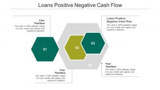 Loans positive negative cash flow ppt powerpoint presentation show clipart images cpb