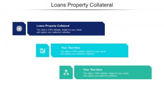 Loans Property Collateral Ppt Powerpoint Presentation Outline Sample Cpb