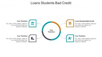 Loans students bad credit ppt powerpoint presentation styles slides cpb