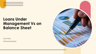 Loans Under Management Vs On Balance Sheet PPT Summary ACP