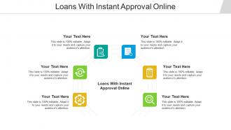Loans with instant approval online ppt powerpoint presentation slides inspiration cpb