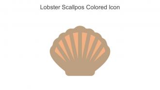 Lobster Scallpos Colored Icon In Powerpoint Pptx Png And Editable Eps Format