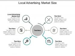 Local advertising market size ppt powerpoint presentation file slide portrait cpb