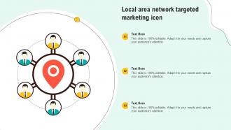 Local Area Network Targeted Marketing Icon