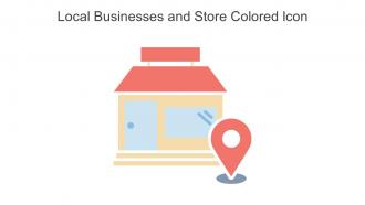 Local Businesses And Store Colored Icon In Powerpoint Pptx Png And Editable Eps Format