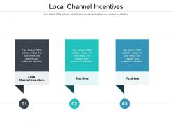 Local channel incentives ppt powerpoint presentation outline gridlines cpb
