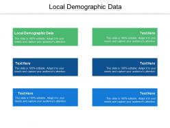 Local demographic data ppt powerpoint presentation pictures ideas cpb