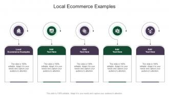 Local Ecommerce Examples In Powerpoint And Google Slides Cpb