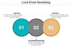 Local email advertising ppt powerpoint presentation layouts gallery cpb