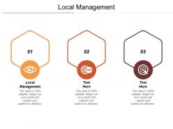 Local management ppt powerpoint presentation file slideshow cpb