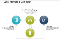 Local marketing campaign ppt powerpoint presentation infographics deck cpb