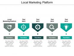 Local marketing platform ppt powerpoint presentation styles graphic tips cpb