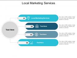 Local marketing services ppt powerpoint presentation model inspiration cpb