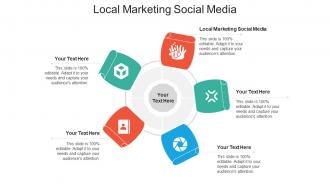 Local marketing social media ppt powerpoint presentation icon themes cpb