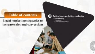 Local Marketing Strategies To Increase Sales And Conversions Powerpoint Presentation Slides MKT CD Visual Multipurpose