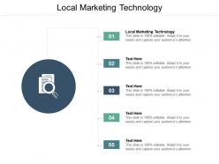 Local marketing technology ppt powerpoint presentation infographic template graphics template cpb