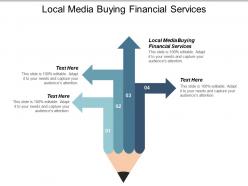 Local media buying financial services ppt powerpoint presentation portfolio cpb