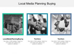 Local media planning buying ppt powerpoint presentation slides portrait cpb