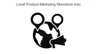 Local Product Marketing Monotone Icon In Powerpoint Pptx Png And Editable Eps Format