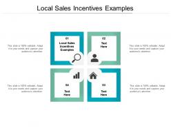 Local sales incentives examples ppt powerpoint presentation inspiration guidelines cpb