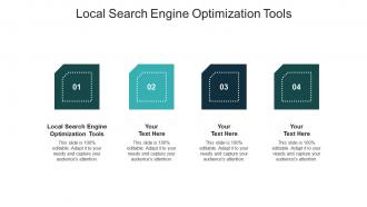 Local search engine optimization tools ppt powerpoint presentation infographic cpb