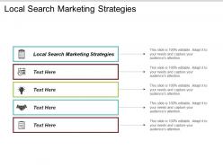 Local search marketing strategies ppt powerpoint presentation file smartart cpb