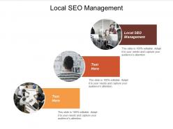 Local seo management ppt powerpoint presentation file structure cpb