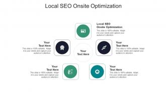 Local seo onsite optimization ppt powerpoint presentation visual aids files cpb